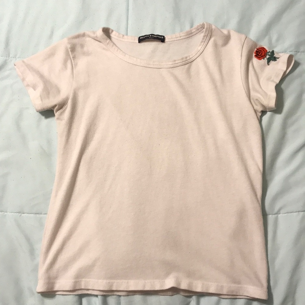 White brandy melville top